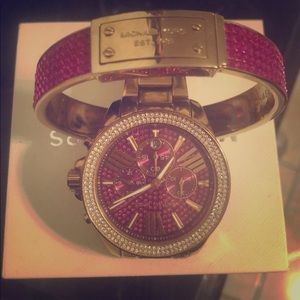 Michael kors bracelet and watch